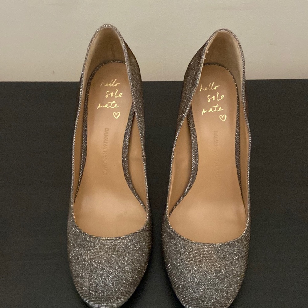 Banana Republic glitter shoe pump hello soul mate ❤️